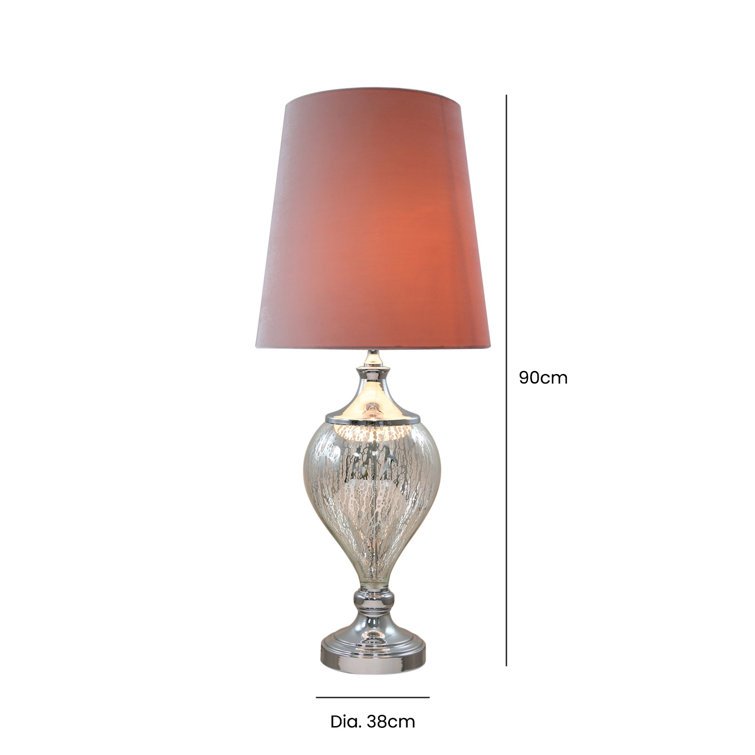 Rosdorf Park Brightmare Luxury Table Lamps, 90cm Bedside Buffet Lamp